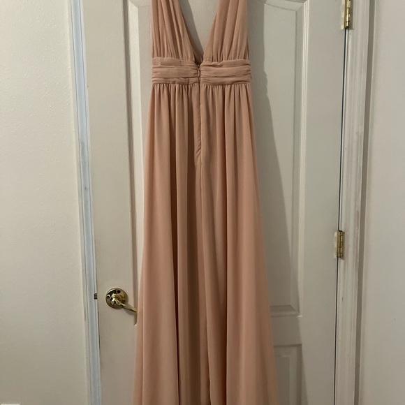 Lulus Blush Pink Bridesmaid Dress - Picture 3 of 8